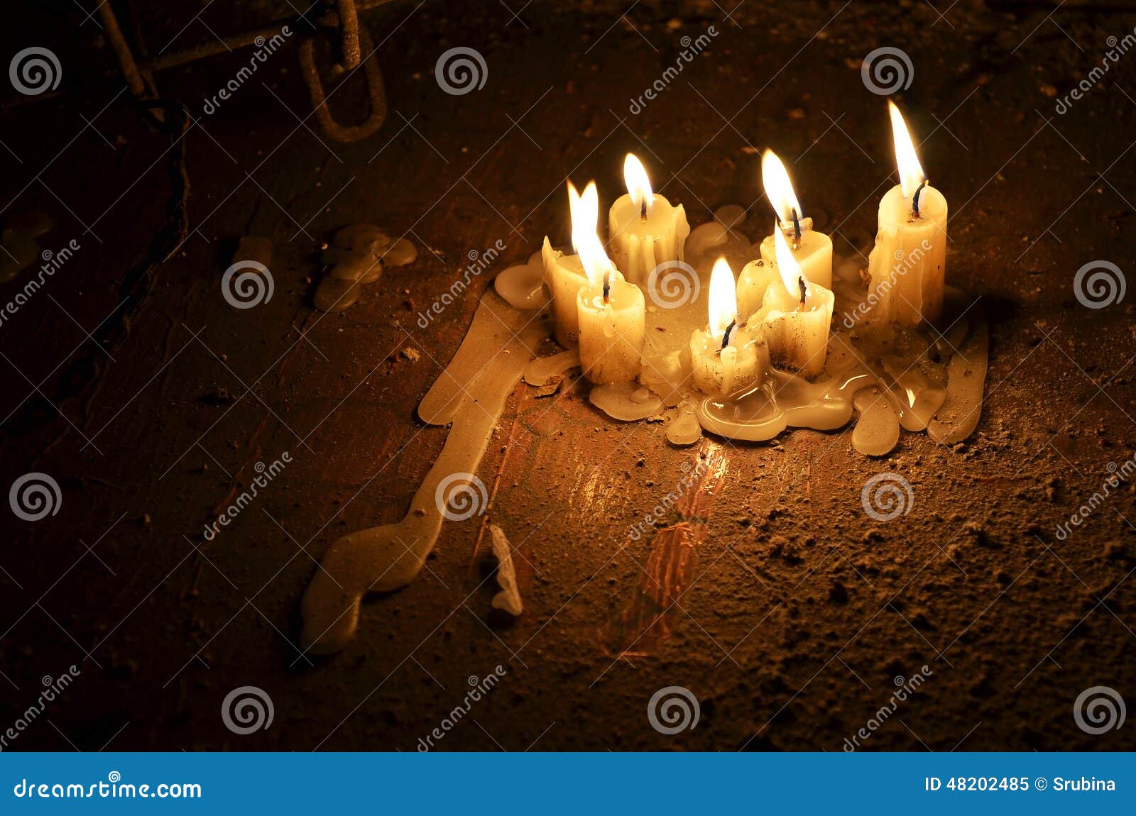 Burning candles stock image. Image of guest, background 48202485