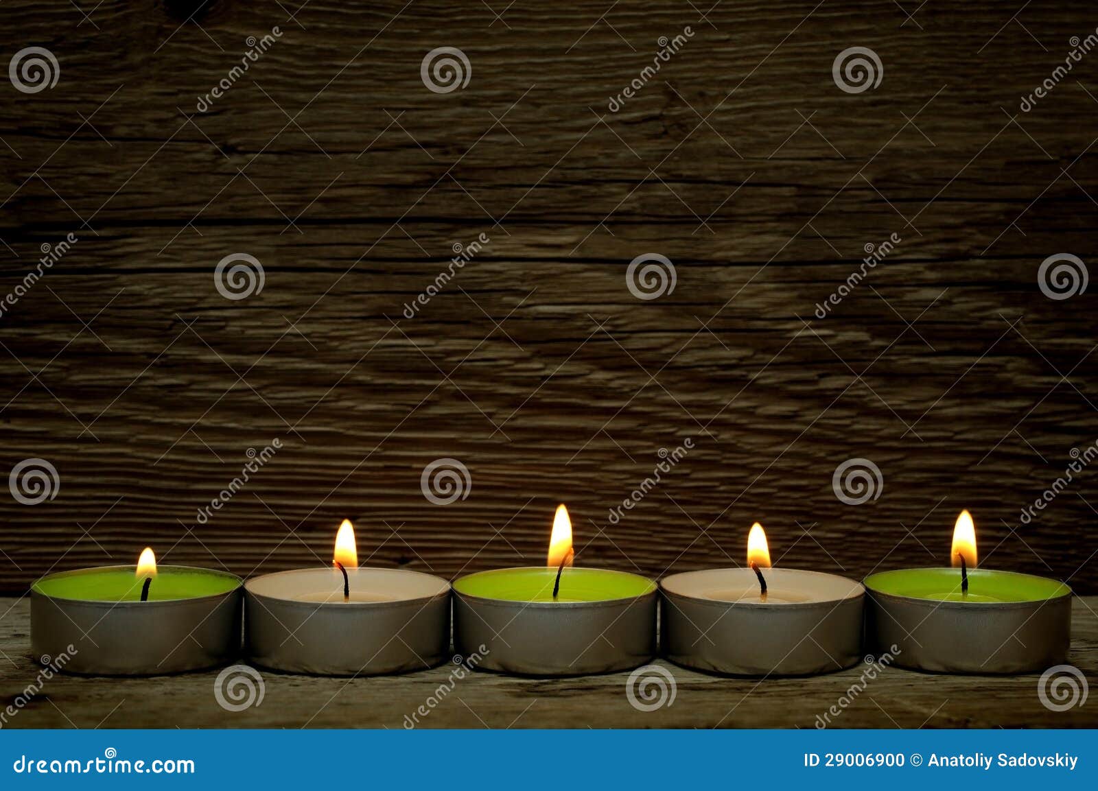Burning candles on wood stock photo. Image of plank, burning 29006900