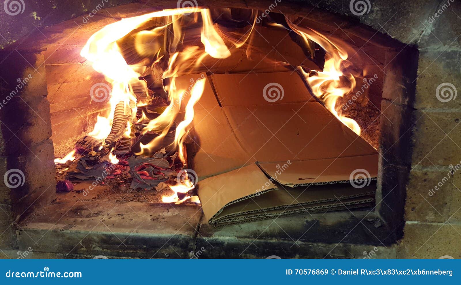 Burning cardboard stock image. Image of grunge, burnt 70576869