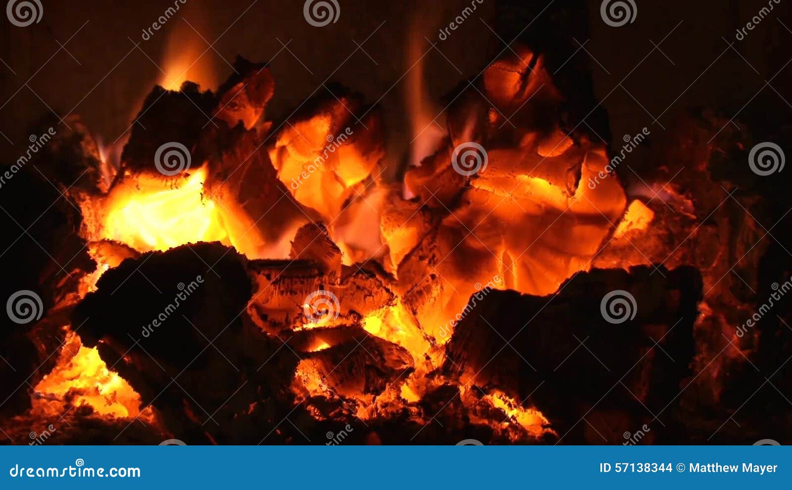 Burning Embers Fireplace Video Stock Footage Video Of Flame Superior