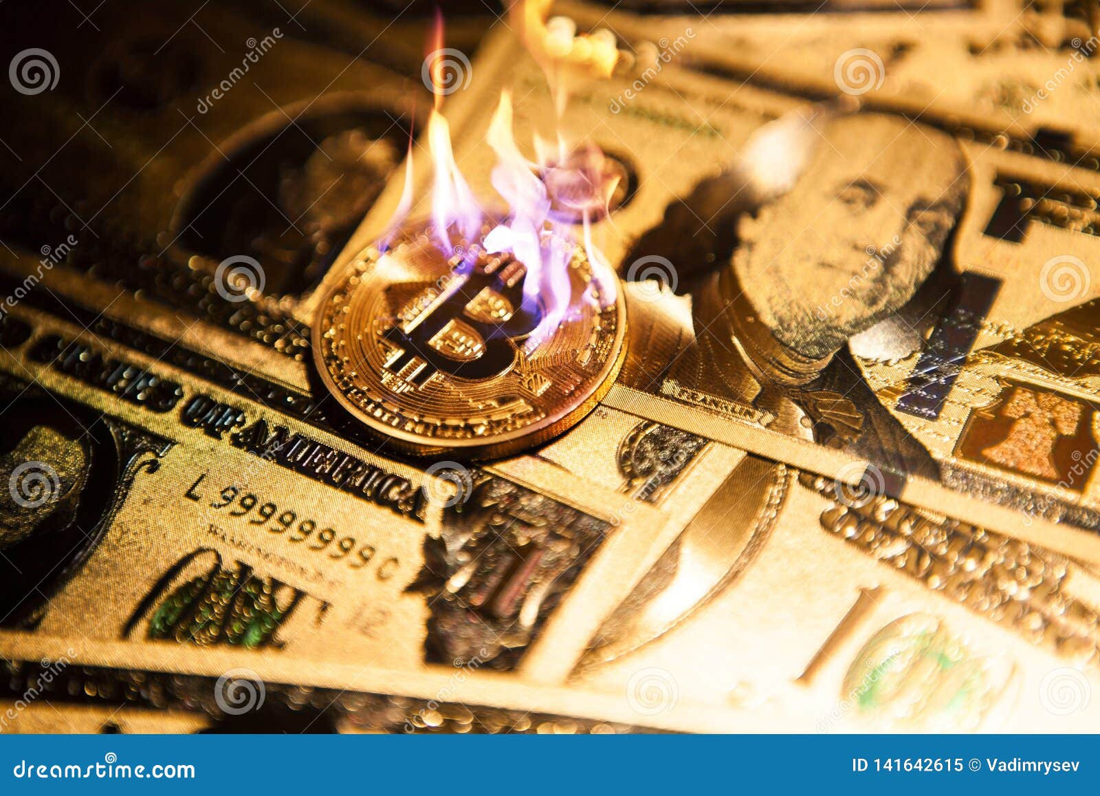 burning cryptocurrency