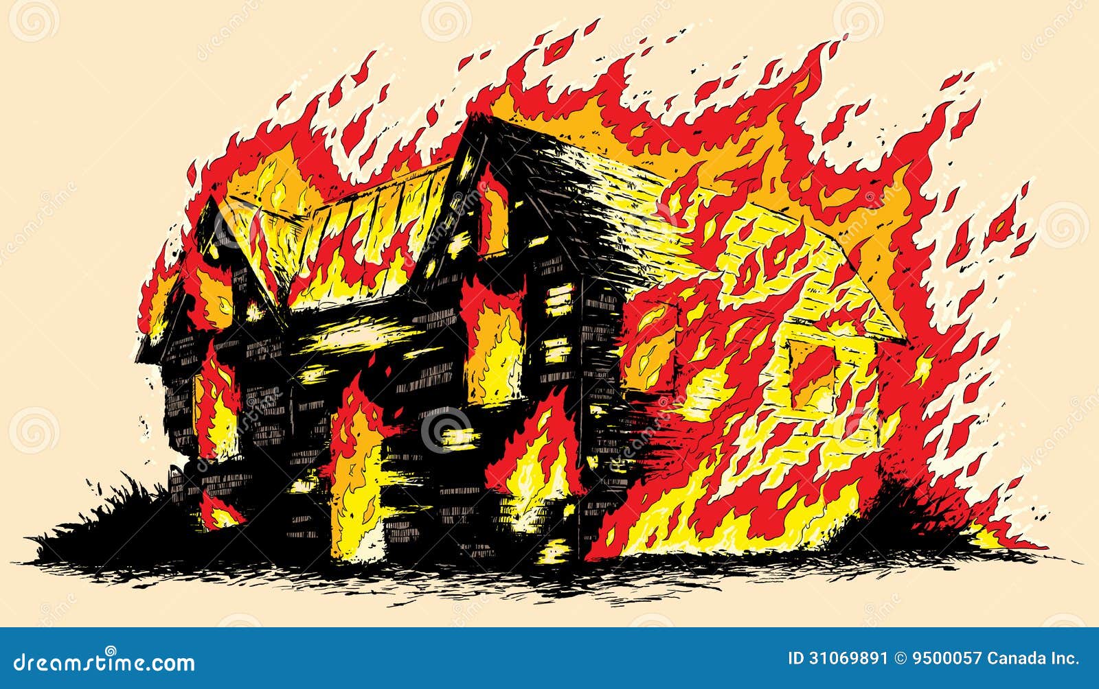 clipart burning house - photo #5