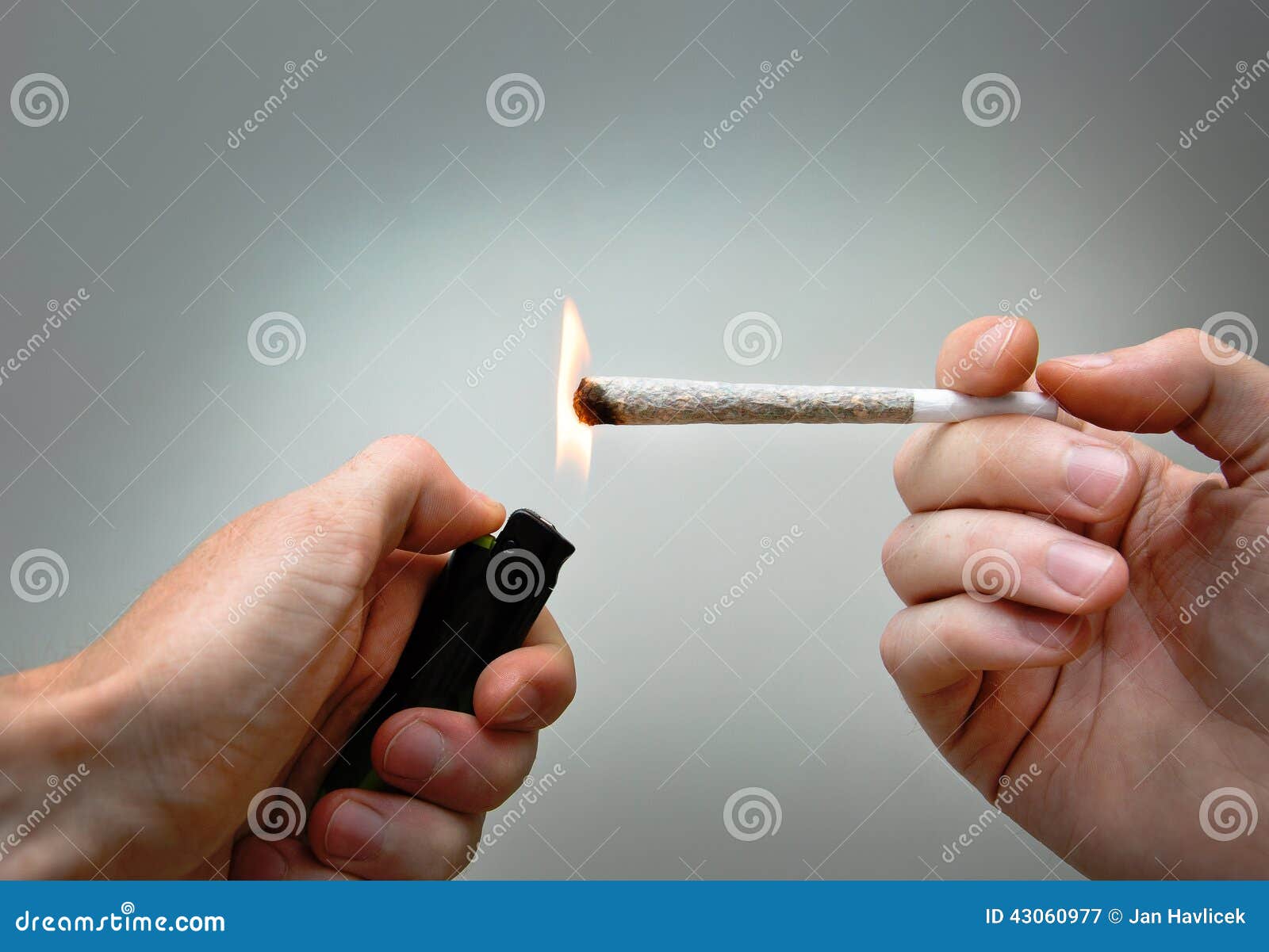 Burning marijuana joint stock image. Image of drug, joint 43060977
