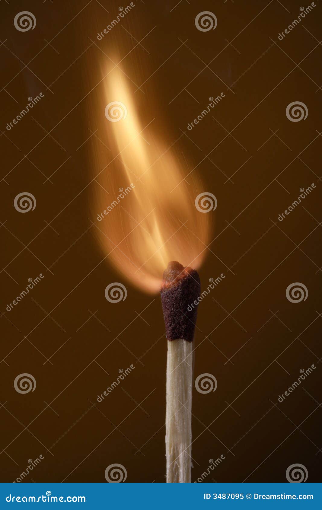 Burning match stock image. Image of light, danger, black 3487095