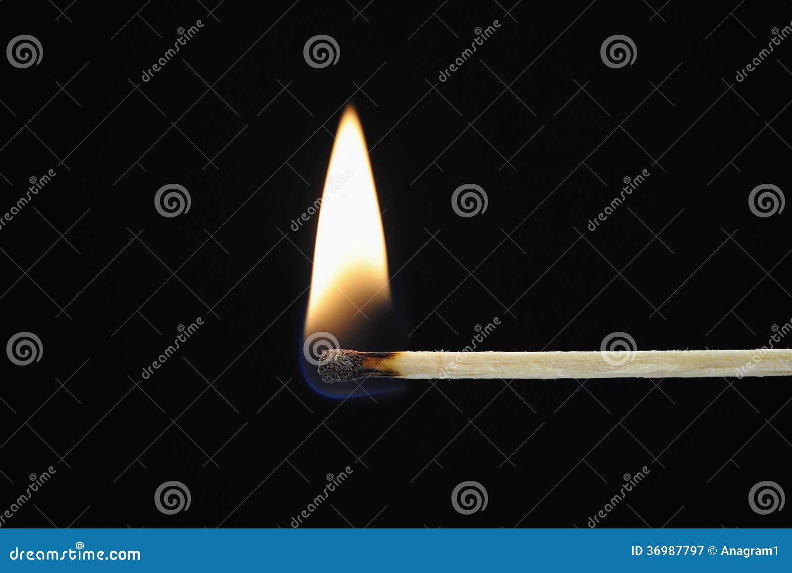 Burning match on black stock image. Image of people, object 36987797