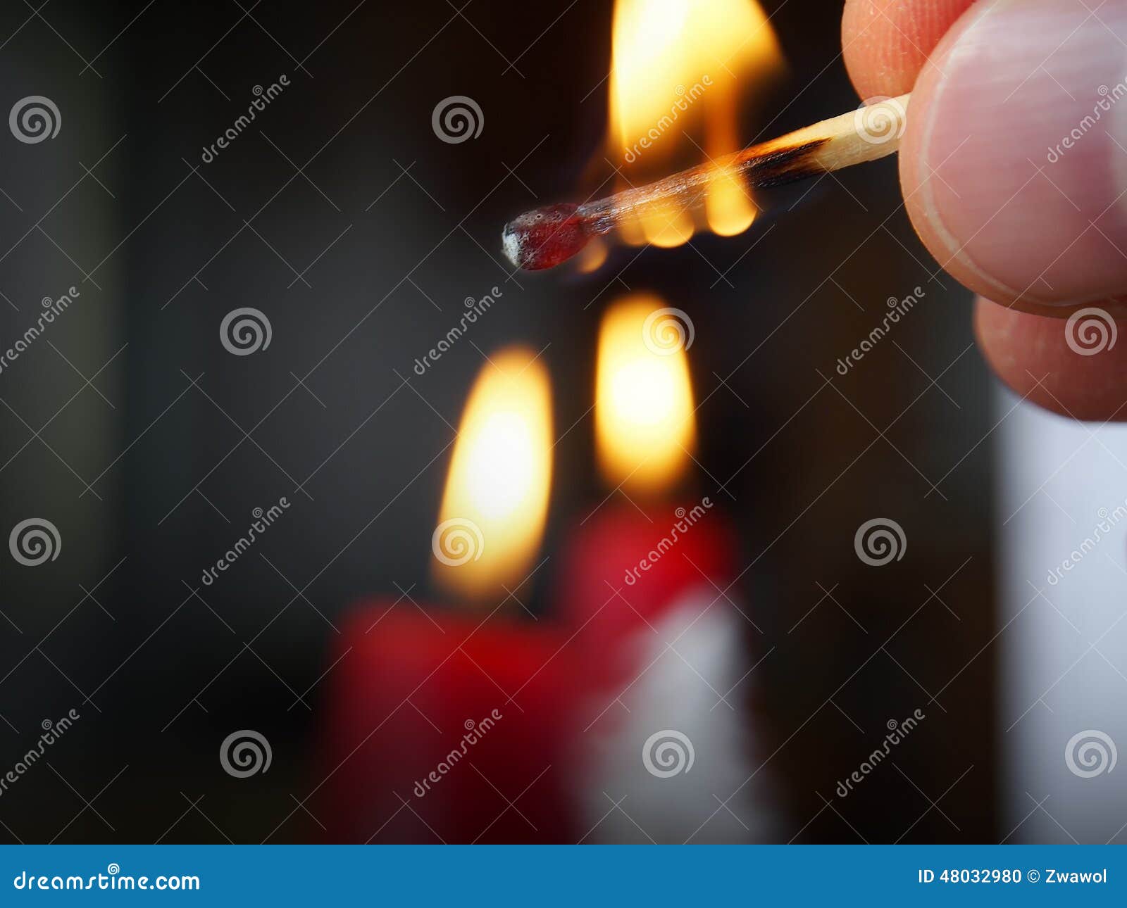 Burning match stock photo. Image of background, wreath 48032980