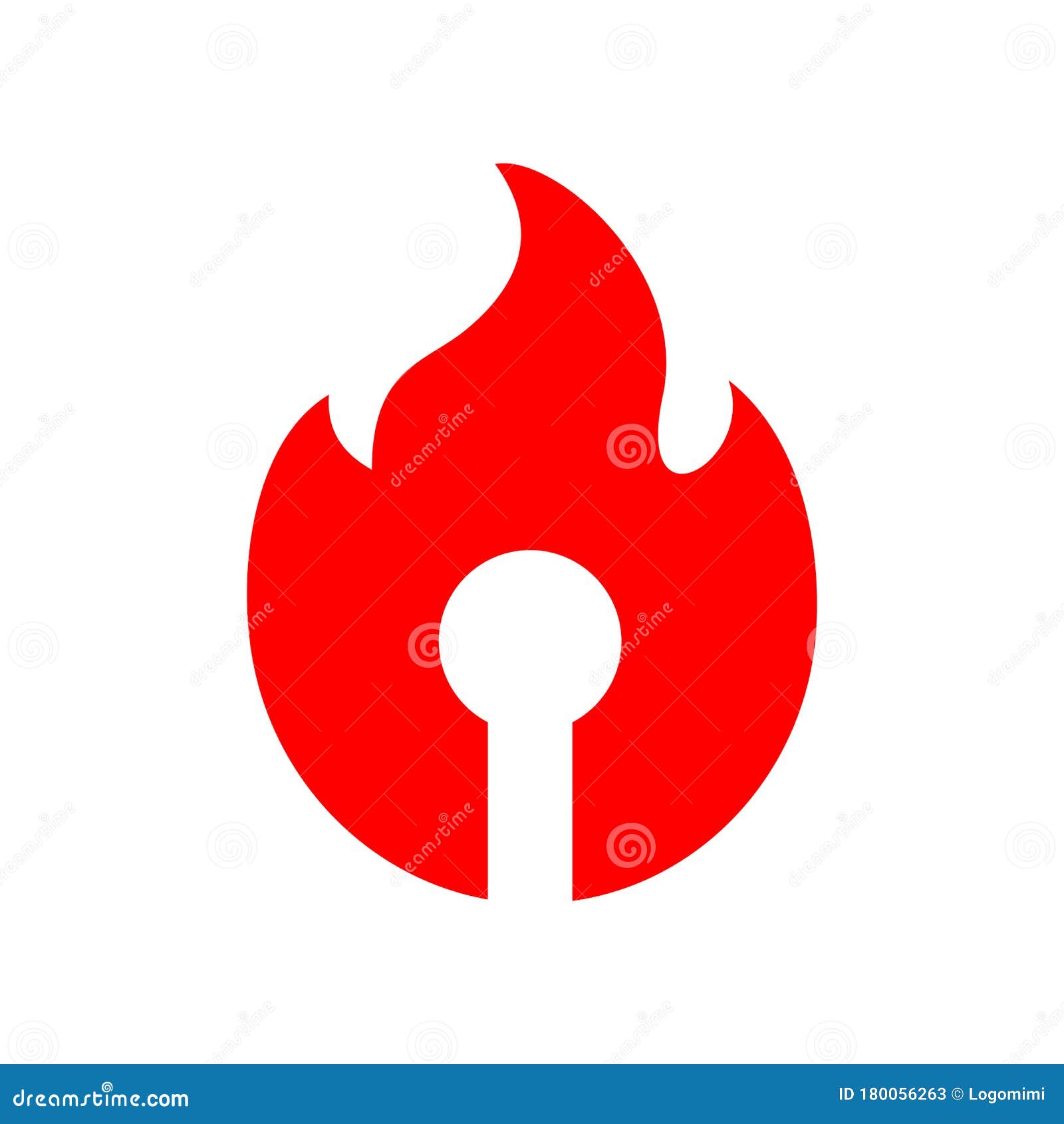 Burning Matches Icon Design, Fire Flame Logo Stock Vector Illustration of flammable, blaze