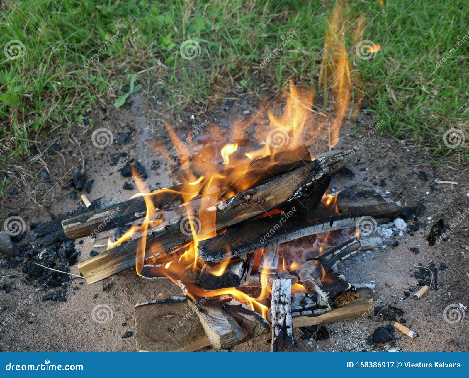 Campfire stock image. Image of ground, burn, soil, close - 168386917