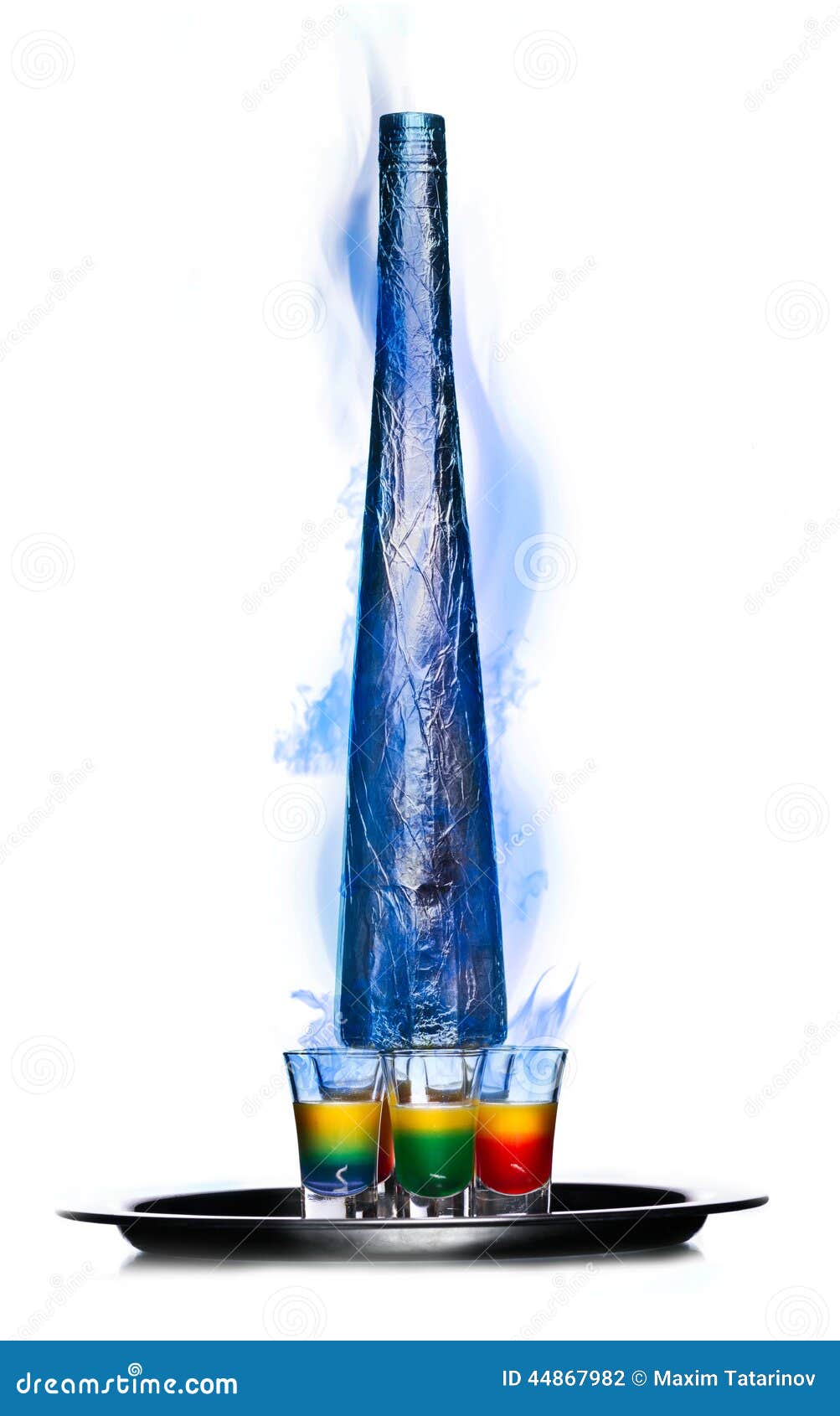 Burning tower cocktail stock photo. Image of drink, color - 44867982