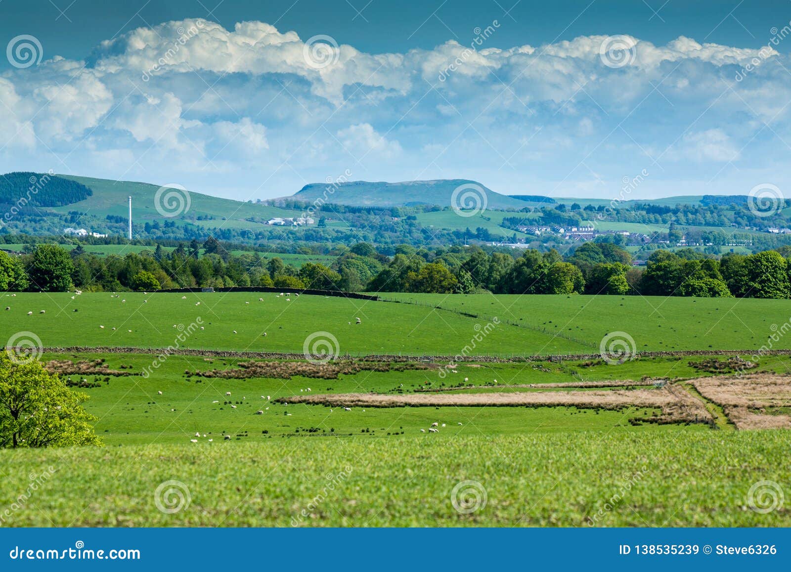 Hill Near Lockerbie, Scotland Stock Image - Image of hadrians, hadrian: 138535239