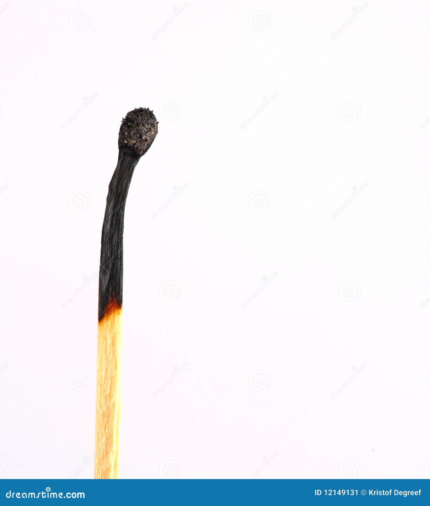 Burnt Match Stock Image Image 12149131