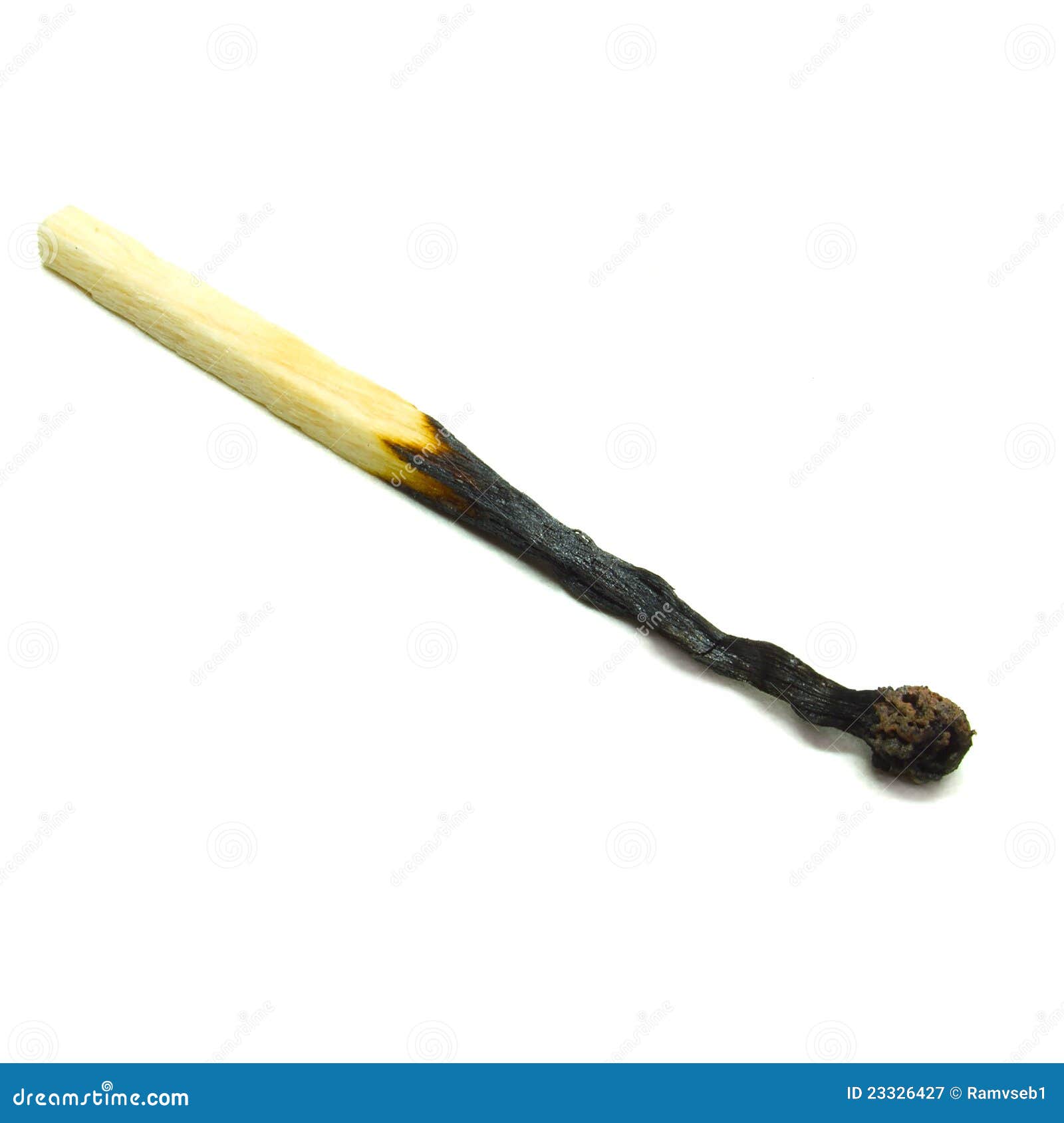 A burnt match stock image. Image of flammable, equipment 23326427