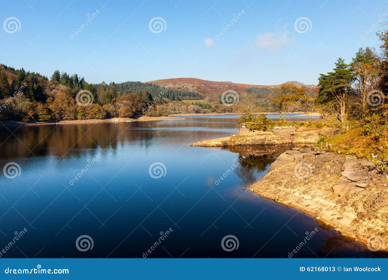 Burrator Reservoir Dartmoor Devon Stock Image - Image of europe ...