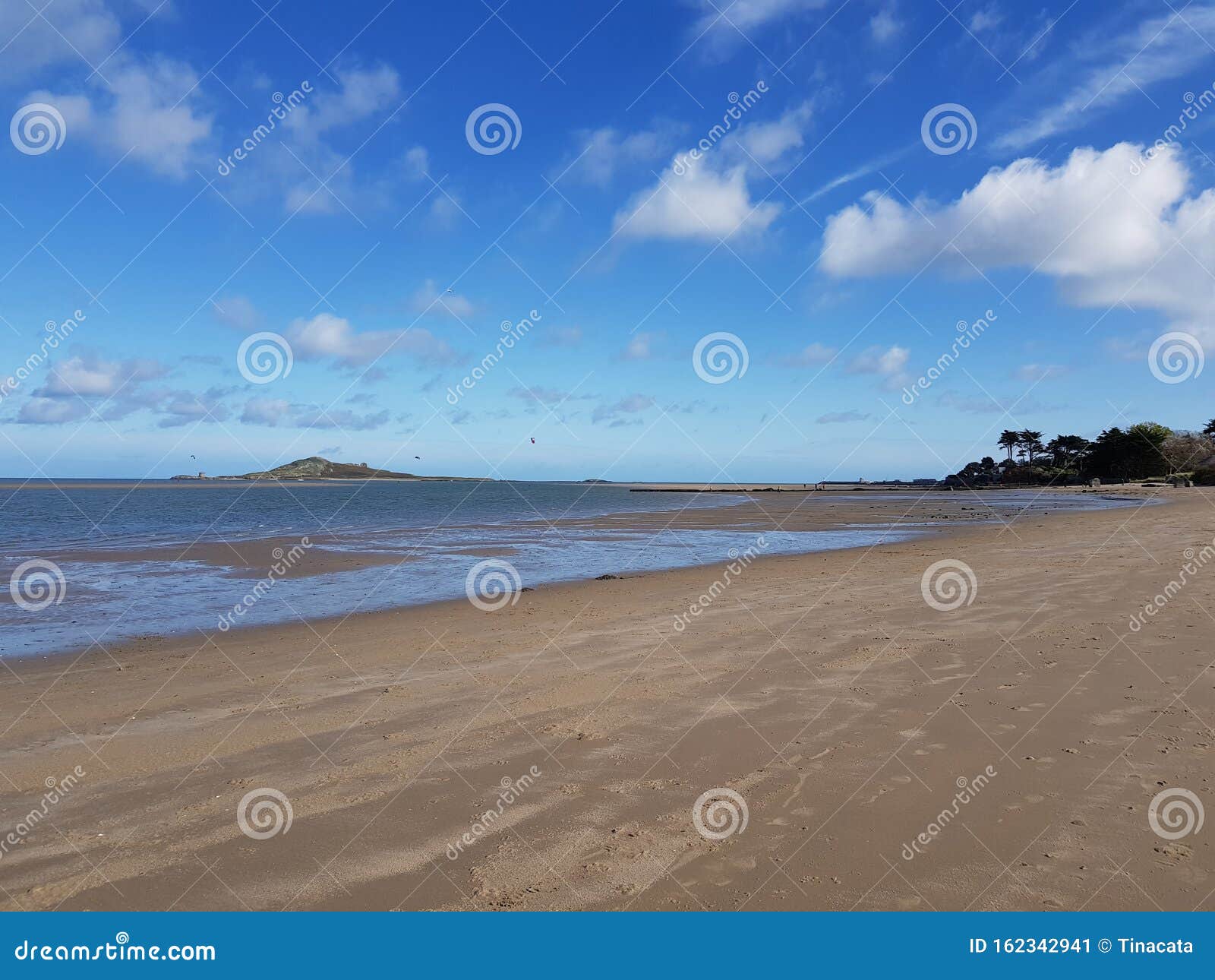 Burrow Beach in Sutton IRELAND Stock Image Image of wave, sutton