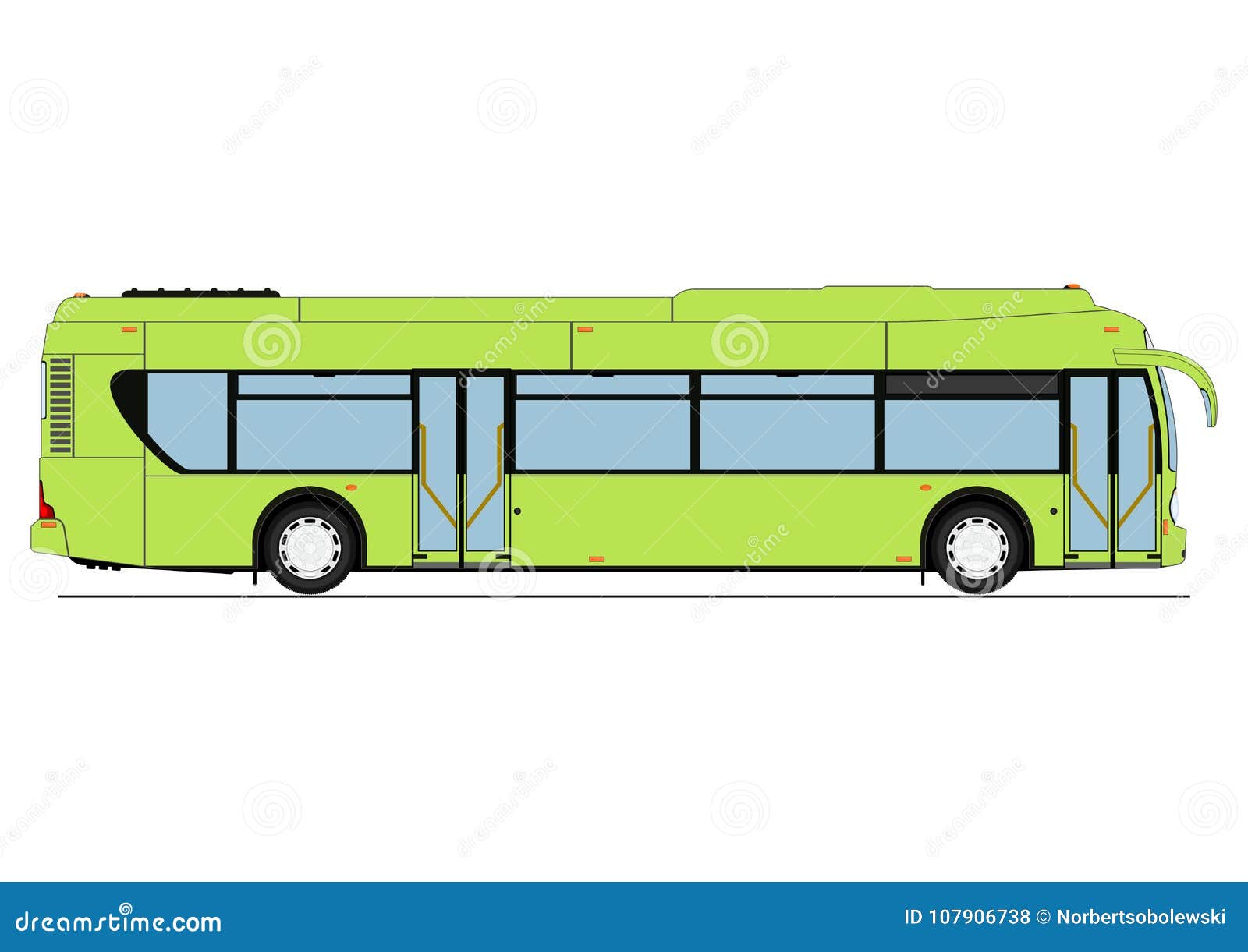 Tecknad Buss