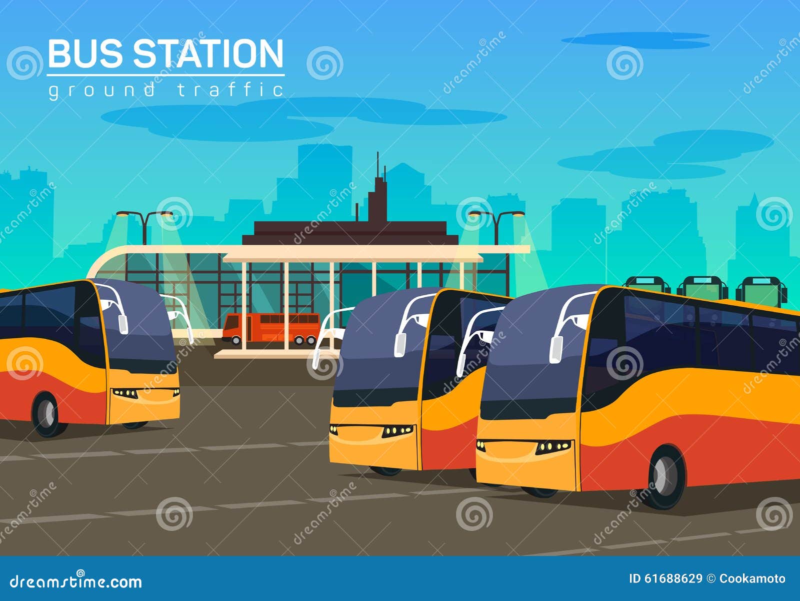 clipart bus station - photo #33