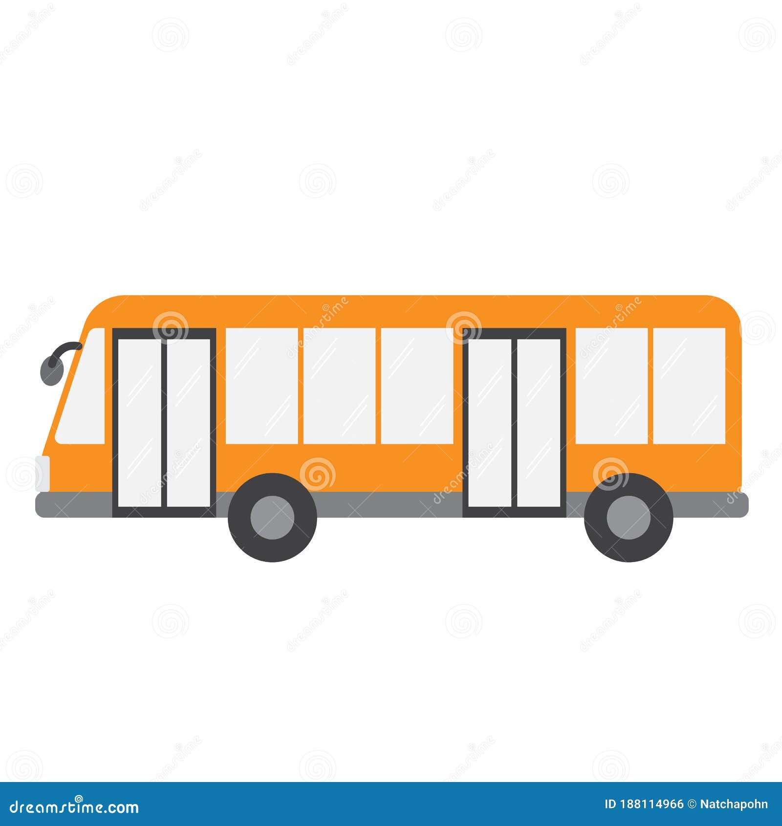 Bus Transportation Cartoon Character Side View Vector Illustration Stock Vector - Illustration of cartoon, isolated: 188114966 Bus Transportation Cartoon Character Side View Vector Illustration Stock Vector - Illustration of cartoon, isolated: 188114966