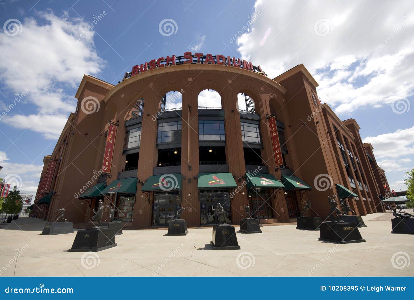 Busch Stadium And The Arch Editorial Photo 10344379