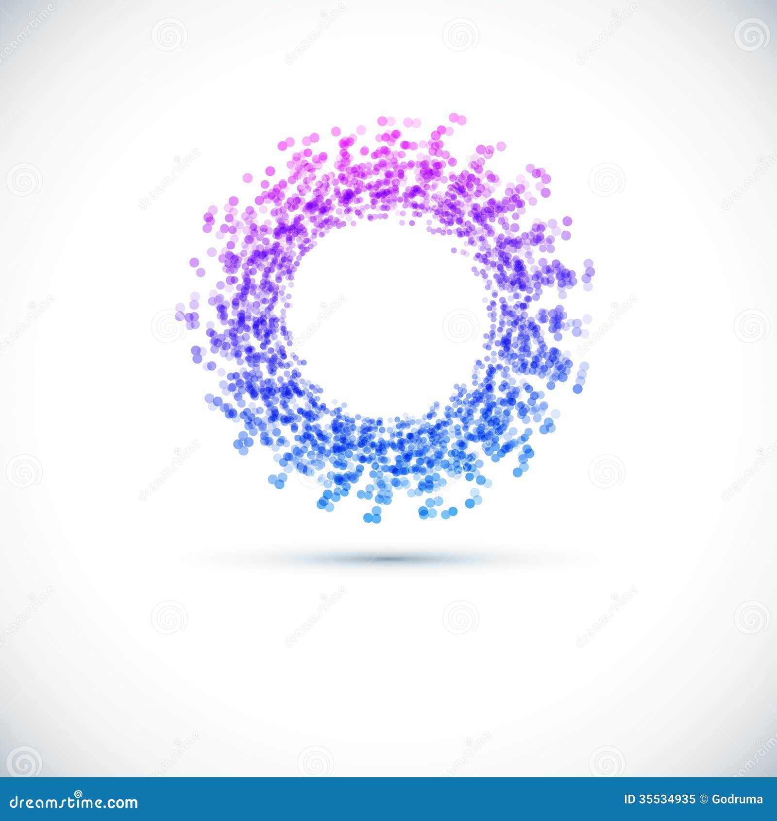 Business Abstract Circle Icon Stock Vector Illustration Of