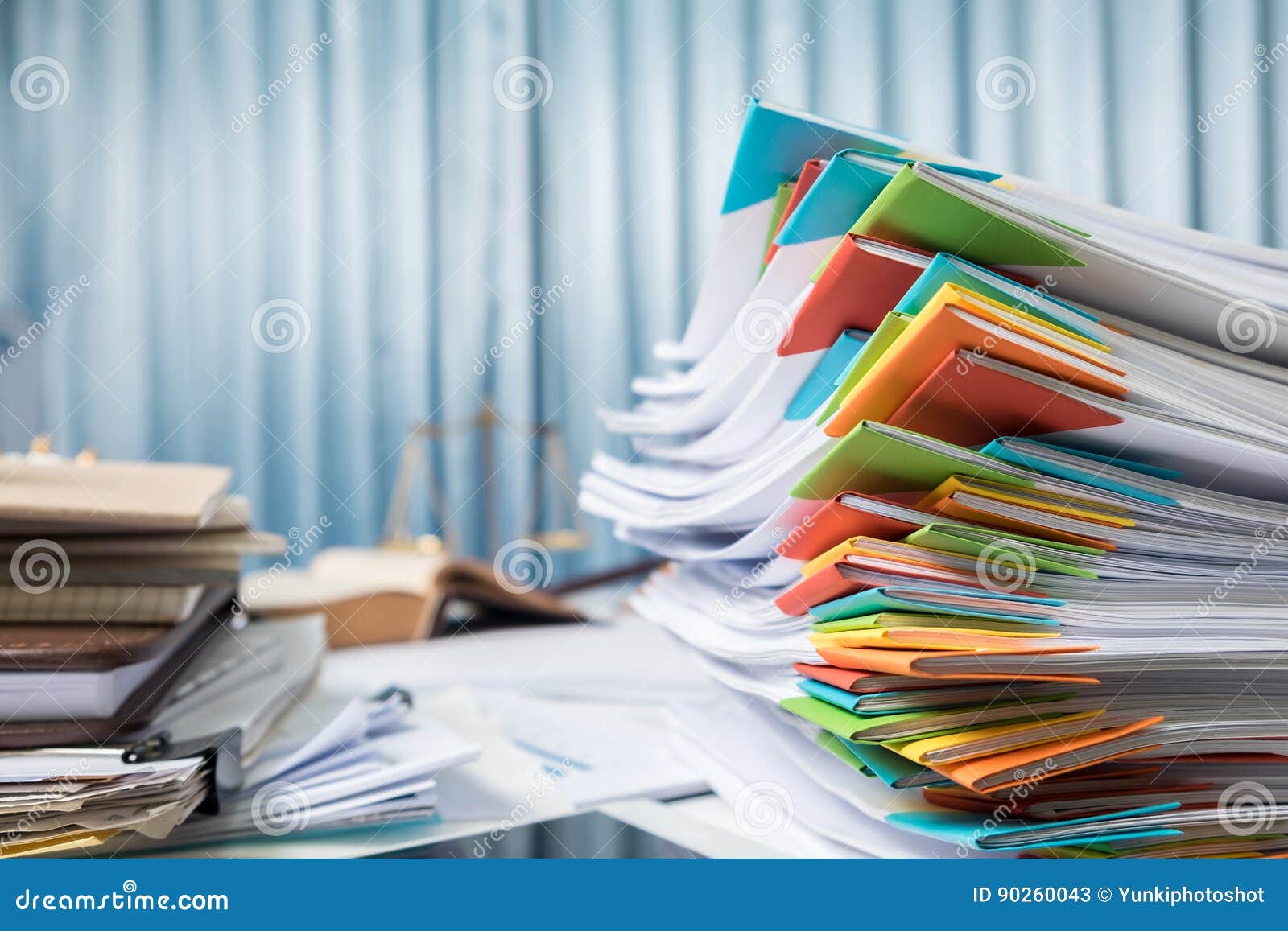 Business Accounting Paperwork Present Diagram Display O Stock Photos