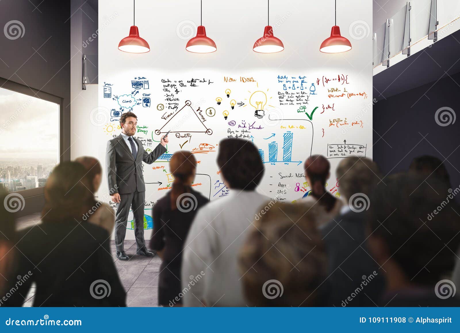 3d Man Analysing Stock Photo, Picture and Royalty Free Image. Image  24488318.