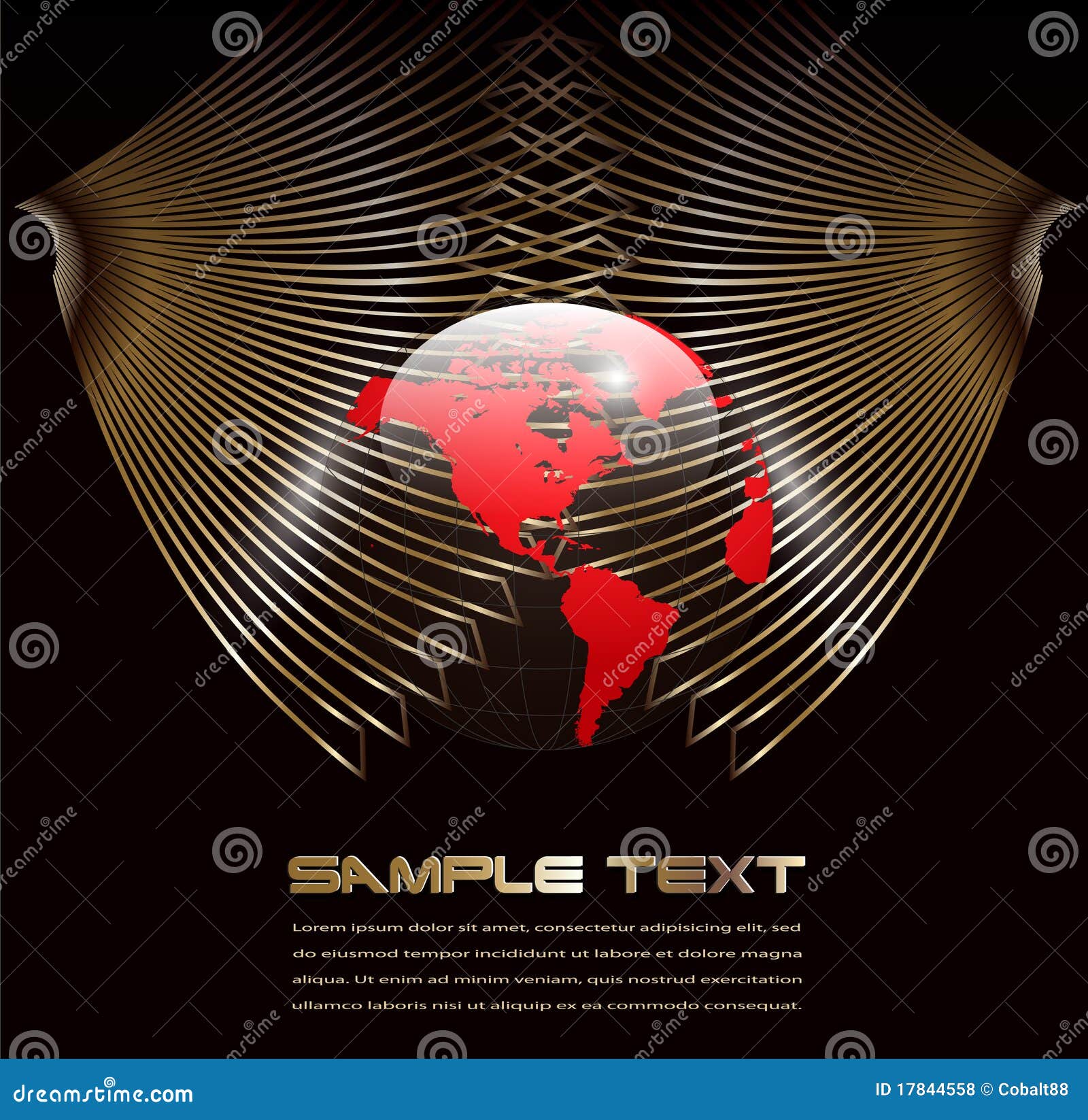Business background stock vector. Illustration of layout - 17844558