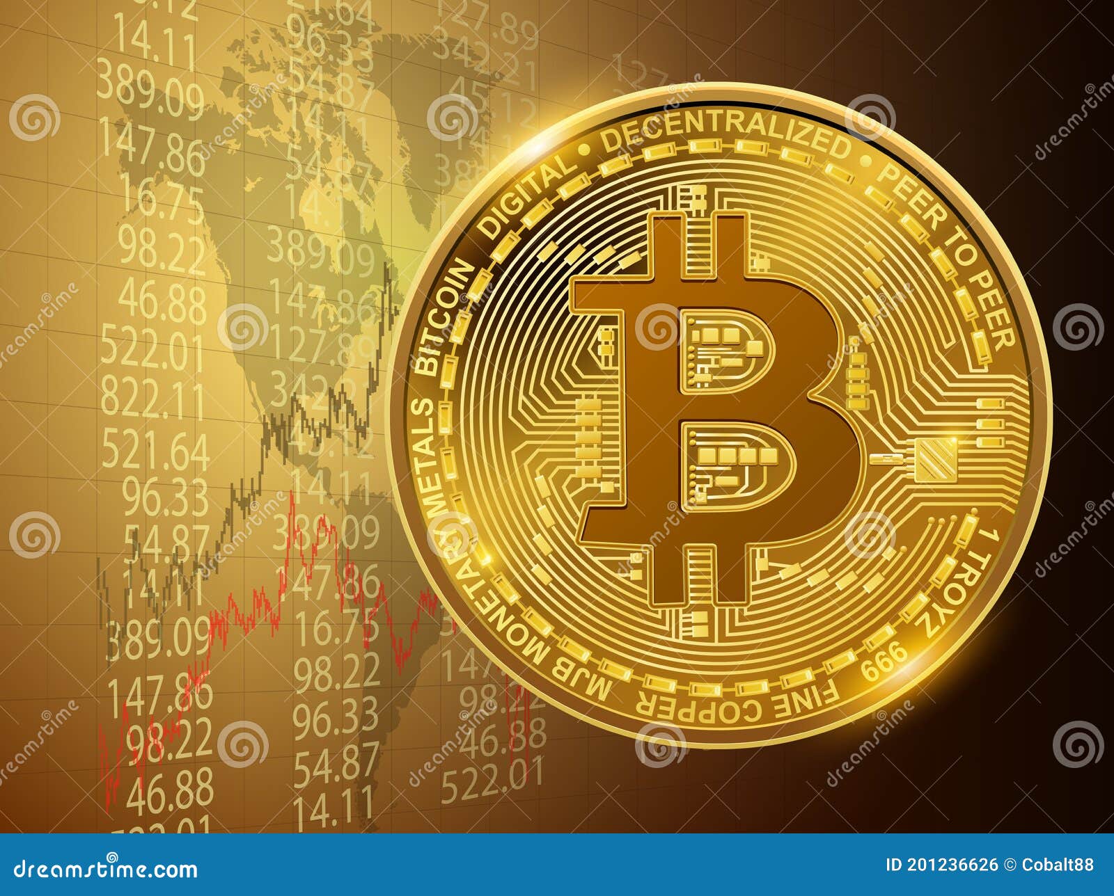 Bitcoin Stock Illustrations 109 783 Bitcoin Stock Illustrations Vectors Clipart Dreamstime