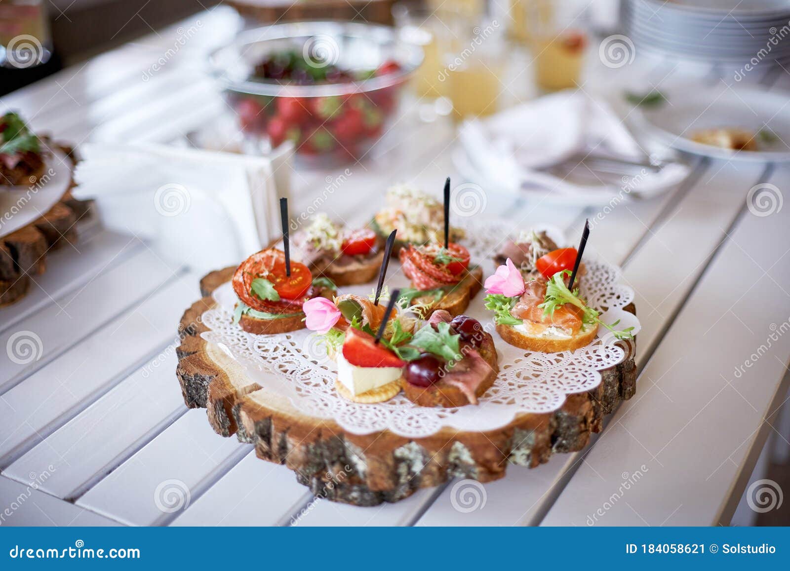 Business breakfast buffet stock image. Image of lobby - 184058621