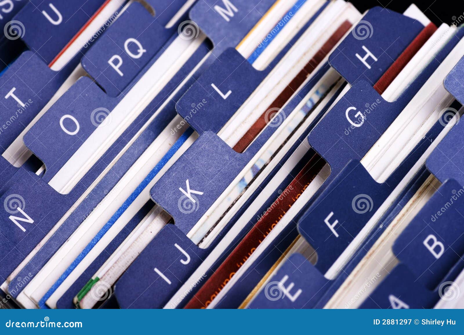 Business Card Index Holder stock image. Image of holder 2881297