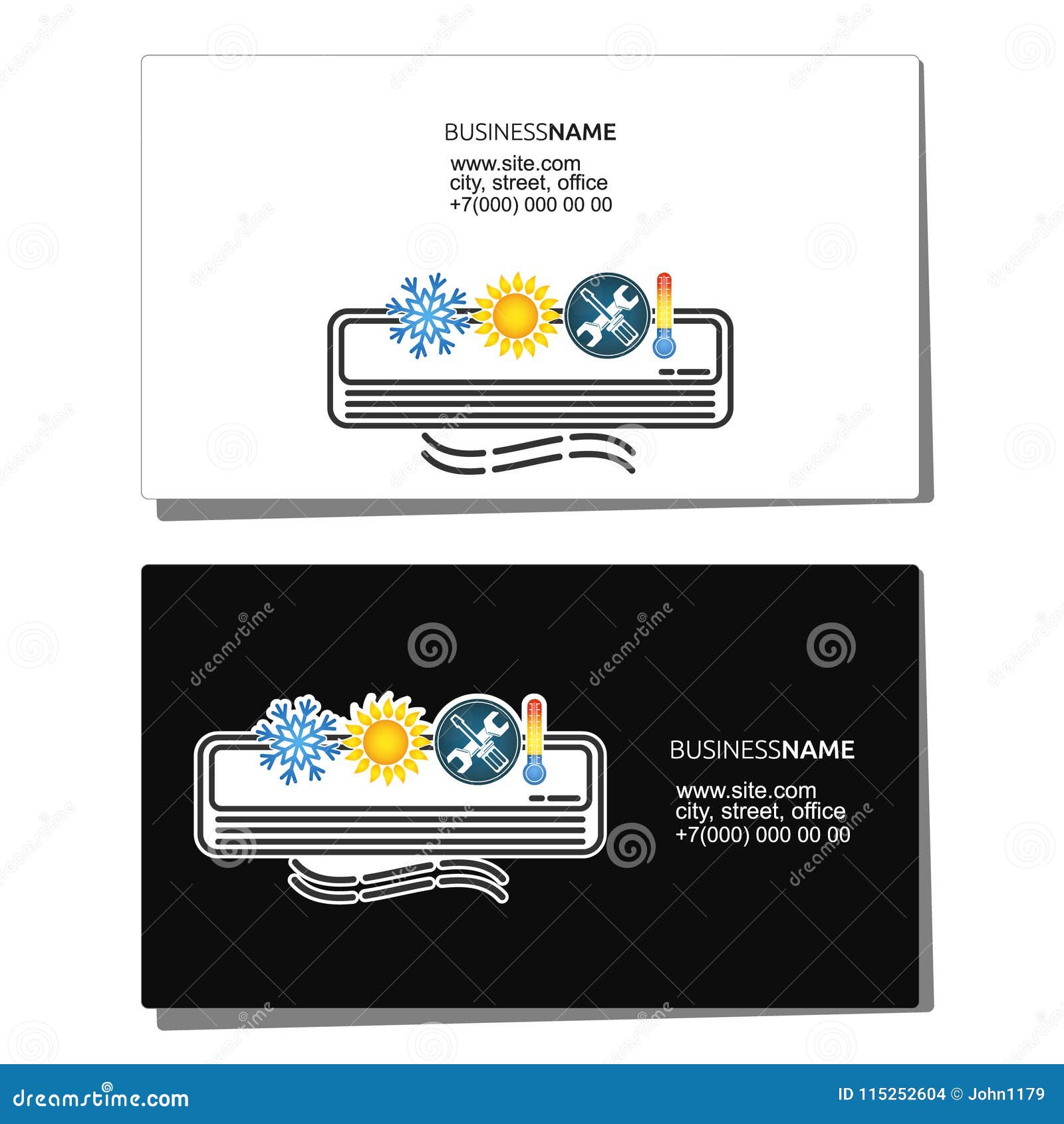 Air Conditioning Business Card Stock Illustrations 274 Air Conditioning Business Card Stock Illustrations Vectors Clipart Dreamstime