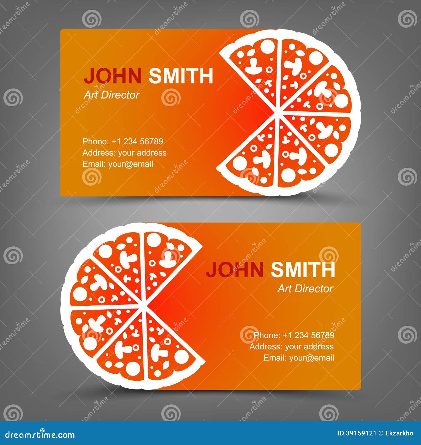 Pizza Business Card Images – Browse 6,191 Stock Photos, Vectors