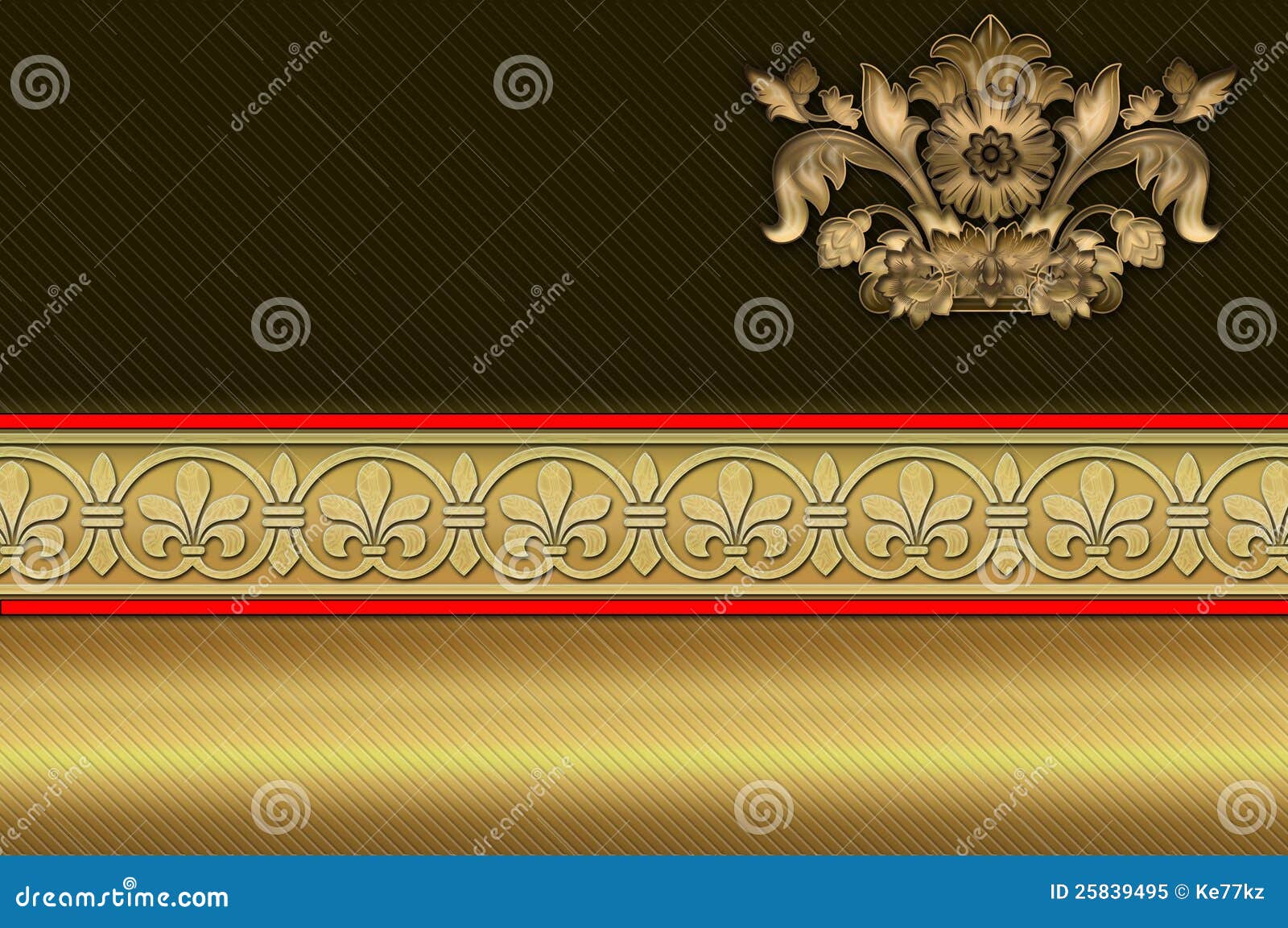Business Card Template. Golden Background. Stock Illustration -  Illustration of credit, flavor: 25839495