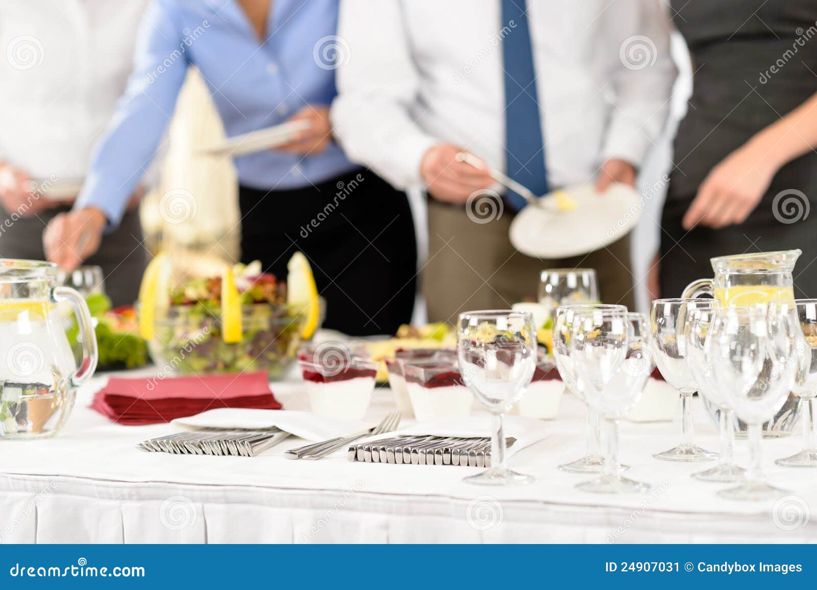 Business Catering Service People at Meeting Stock Image Image of gourmet, dinning 24907031