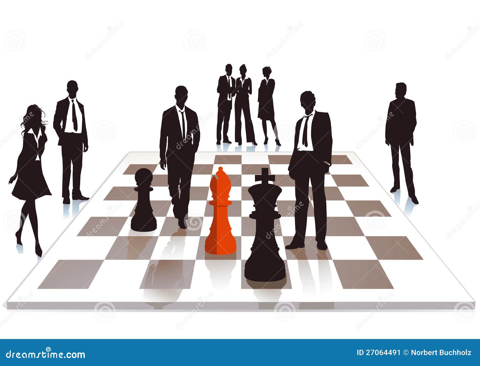 Business Chess Stock Image - Image: 27064491