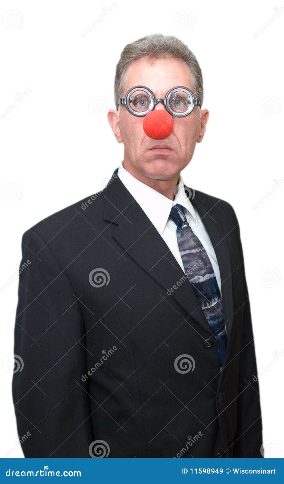 business clown, funny businessman humor