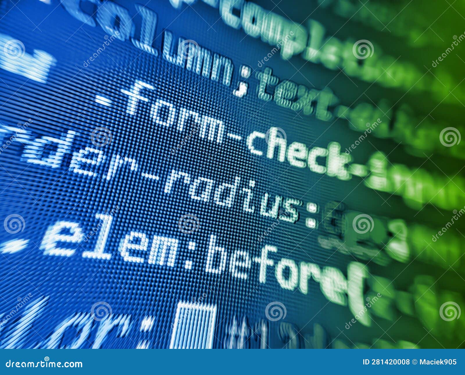 It Business Company. Big Data and O. HTML CSS3 Source Code on