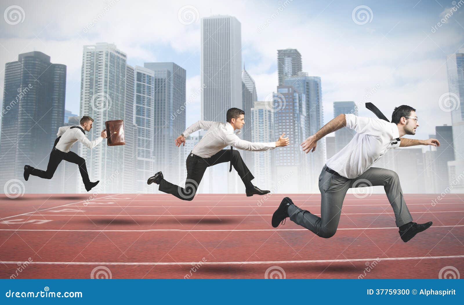 Competition In Business Stock Image | CartoonDealer.com #323631611300 x 873