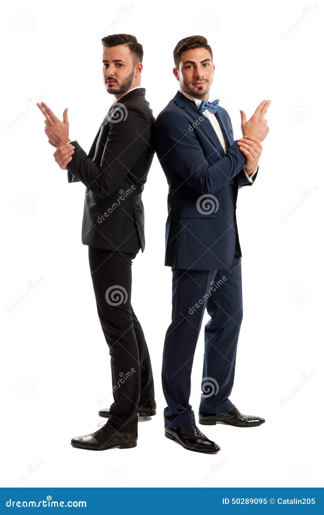 Business Competitors Back To Back Concept Stock Image - Image of rivals ...