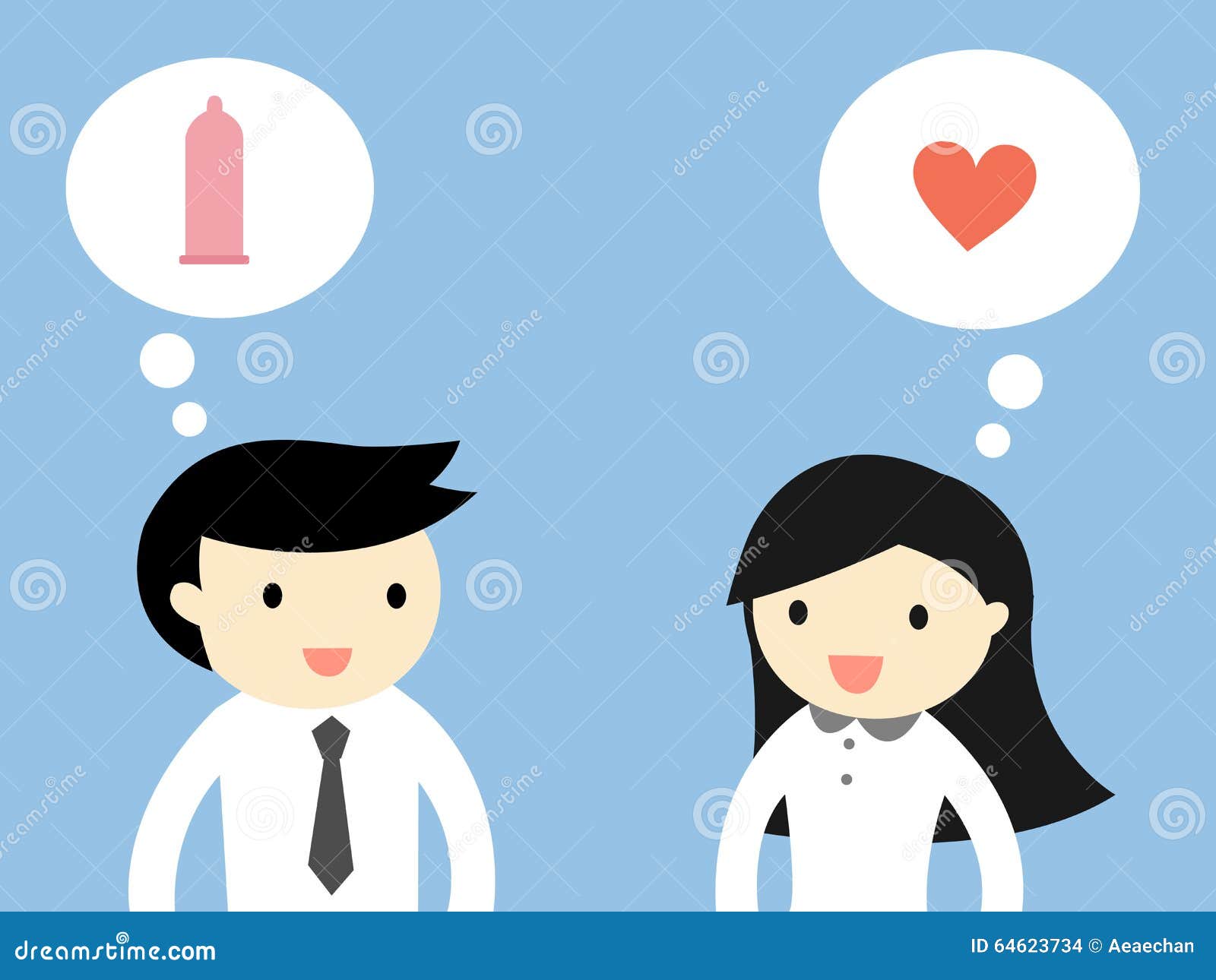 Business Concept, Love in Office