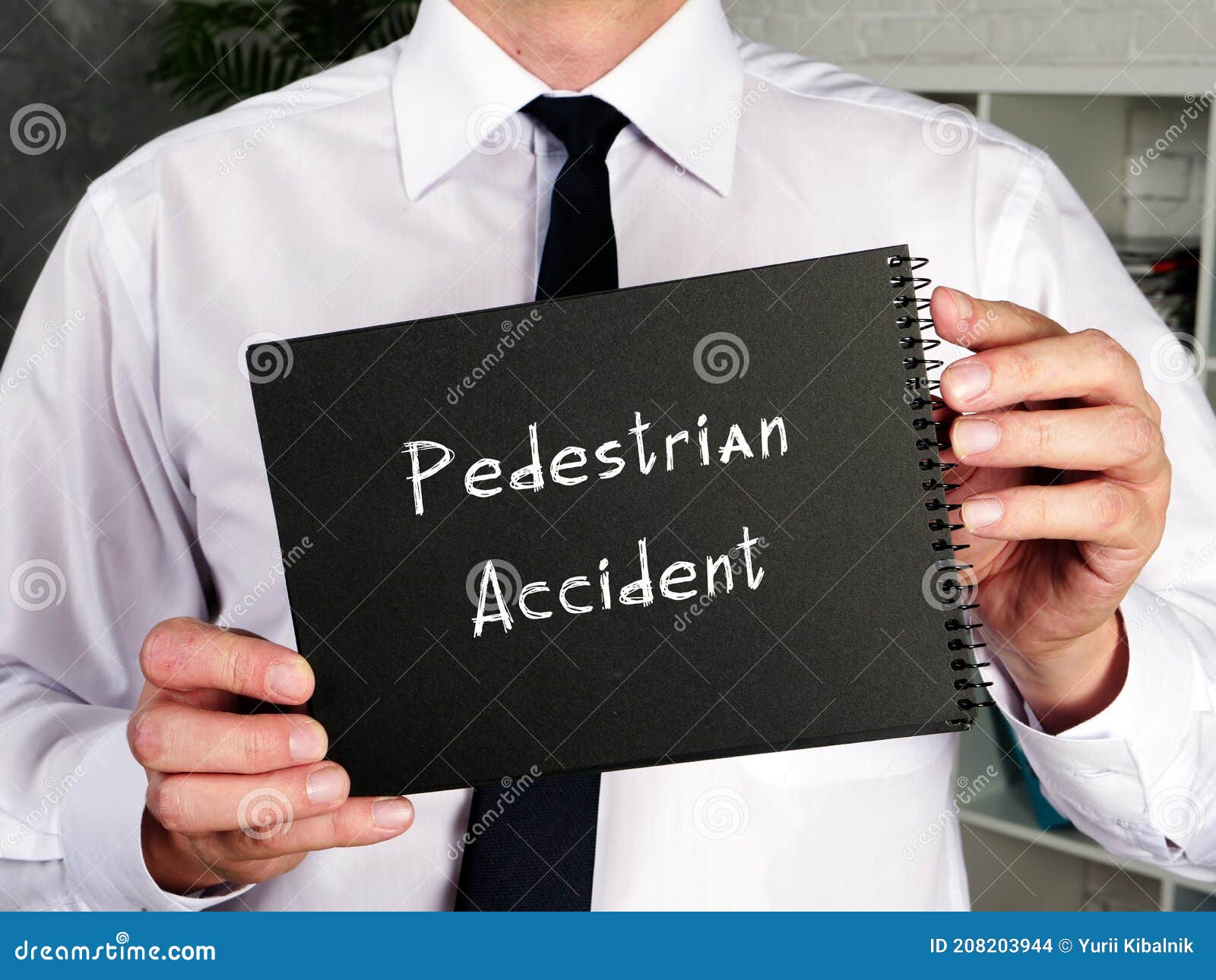 business concept meaning pedestrian accident with phrase on the sheet