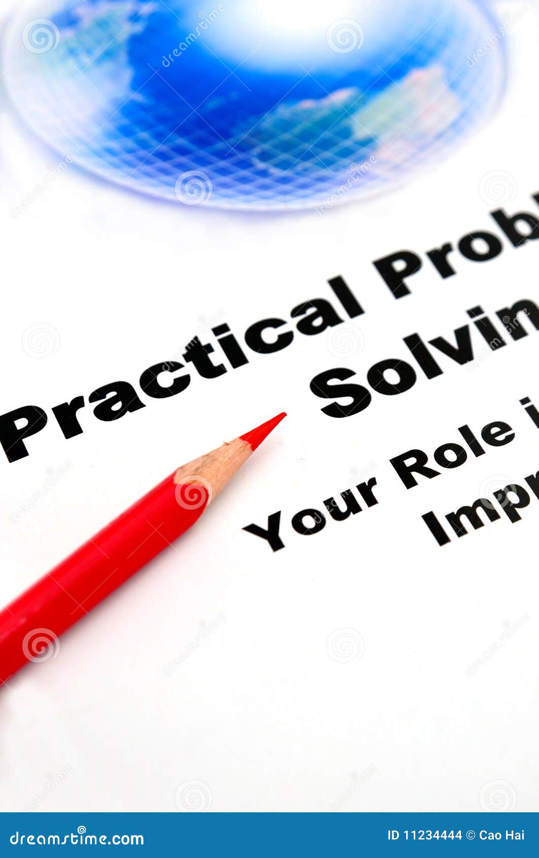 business concept, practical problem solving