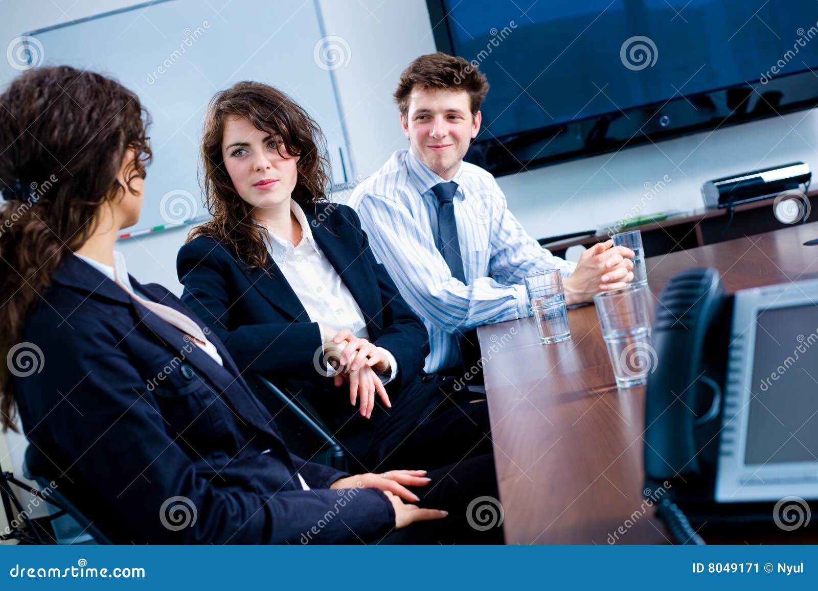 Business conference call stock image. Image of corporate - 8049171