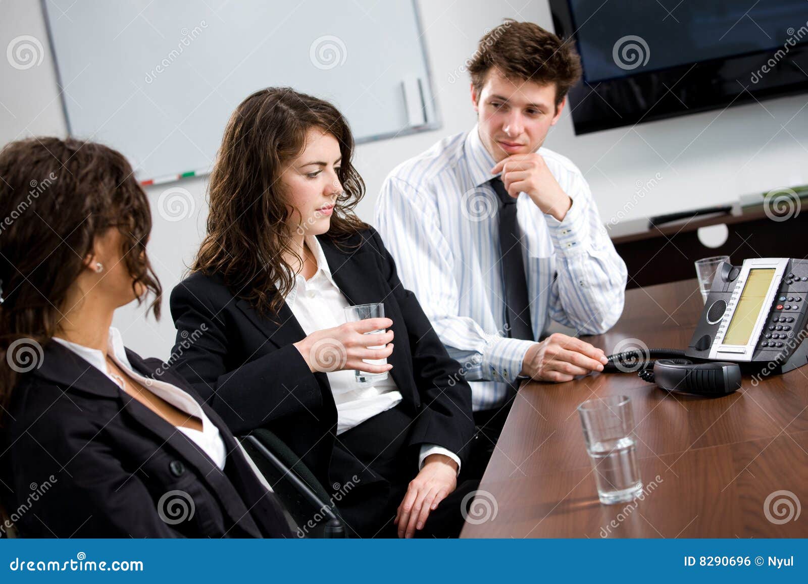 Business conference call stock photo. Image of contact - 8290696