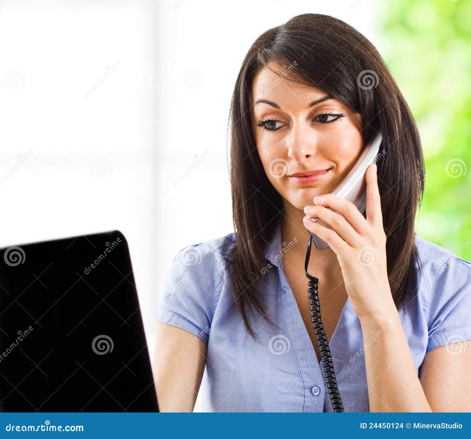 Business contact stock photo. Image of telephone, person 24450124