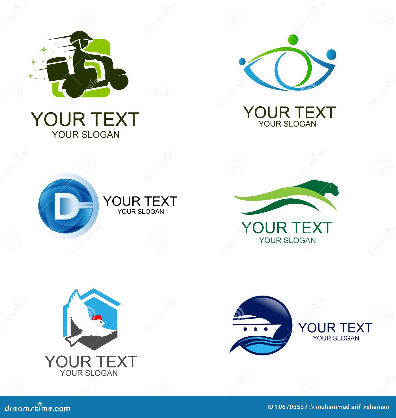 Business Corporate Logo Set Business Logo Design Corporate Logo Design Creative Business Vector Icons Collection Stock Vector Illustration Of Consulting Communicate