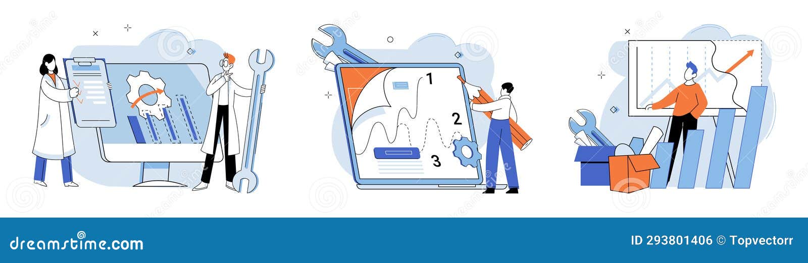 Business Development. Job Seekers Explore Various Career Paths and