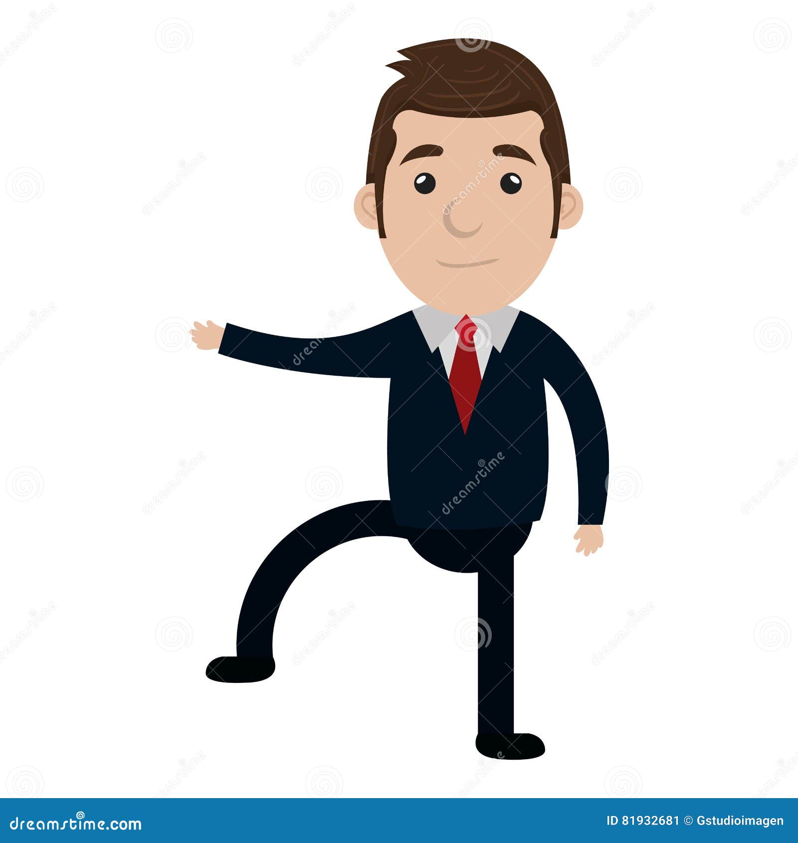 Business Executive Male Concept Icon. Stock Vector - Illustration of ...
