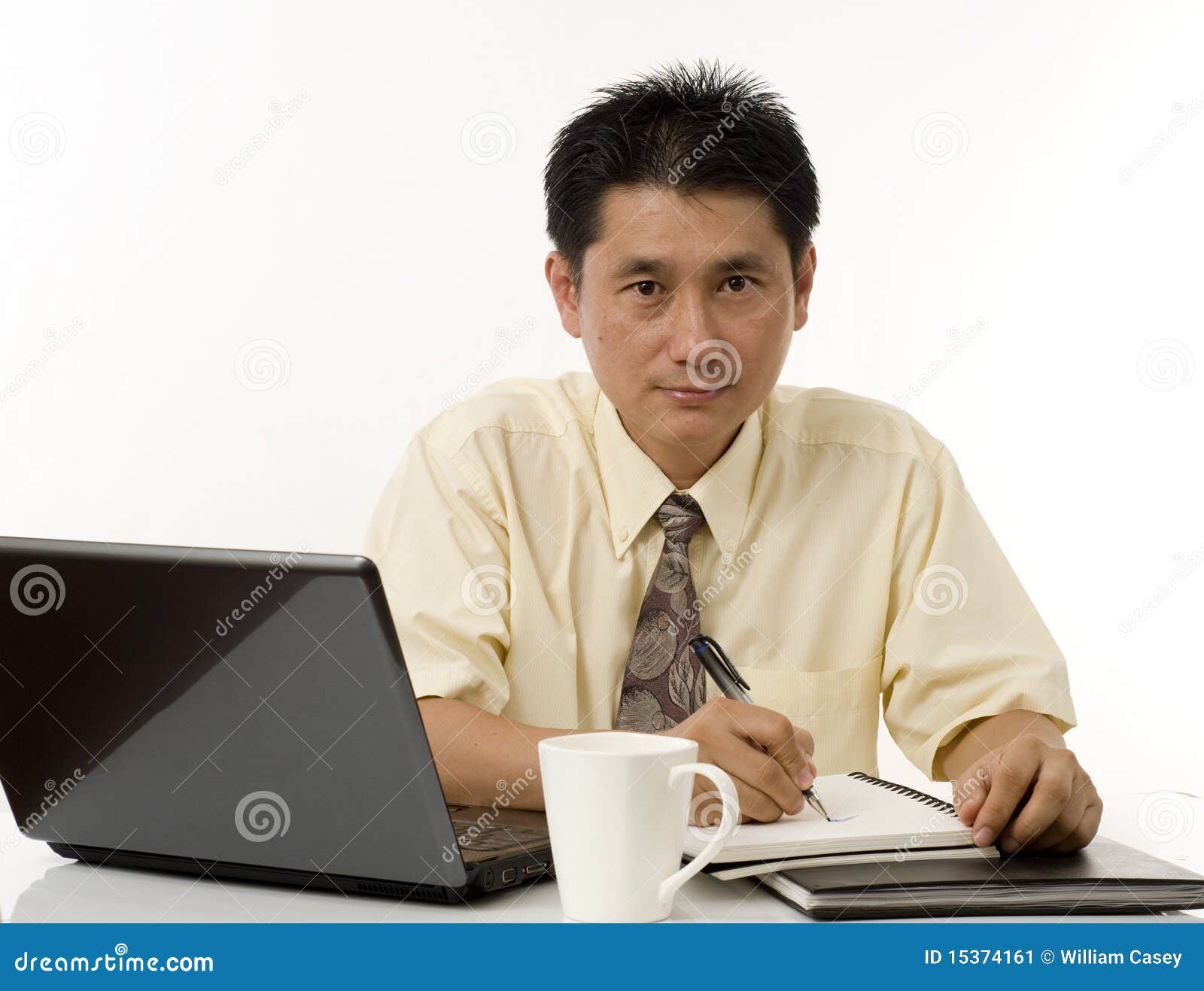 Business executive writing stock image. Image of people 15374161