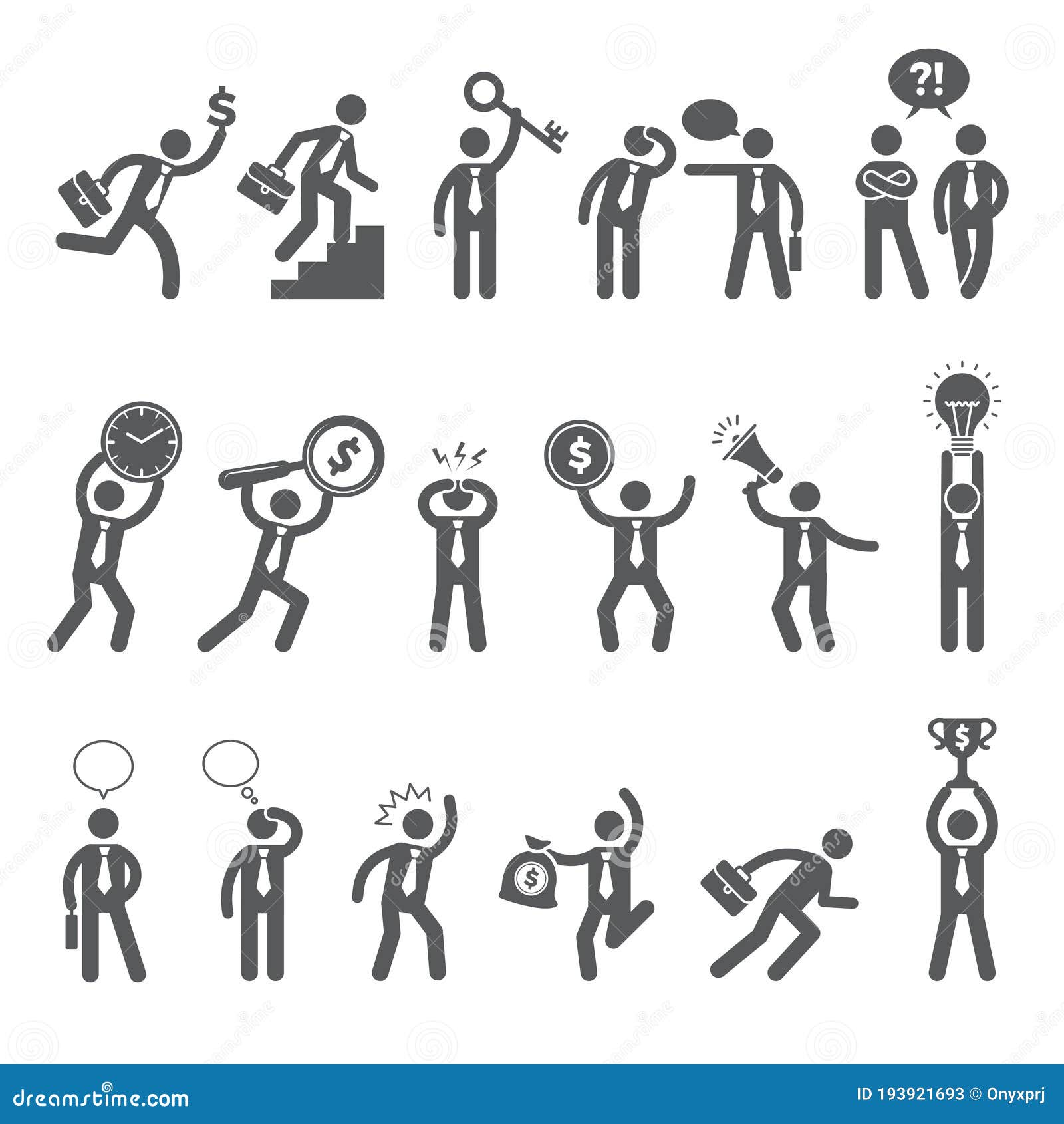 American Football Player Actions Poses Stick Figure Pictogram Icons Stock  Vector Image & Art - Alamy