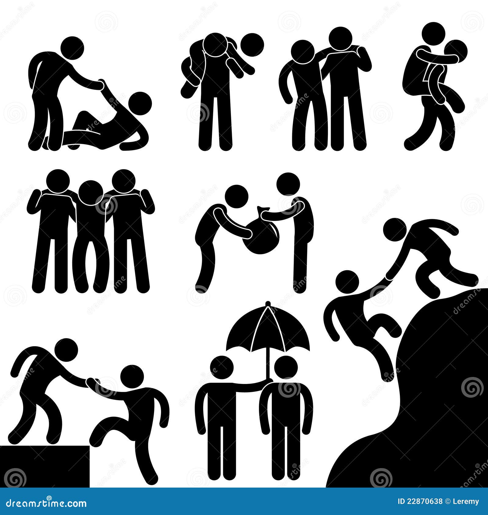 Premium Vector | One continuous line drawing of people helping each other  to achieve a goal teamwork minimalist concept problemsolving business  concept teamwork vector graphic design illustration